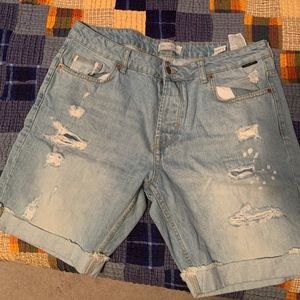 Zara Man Denim Shorts
